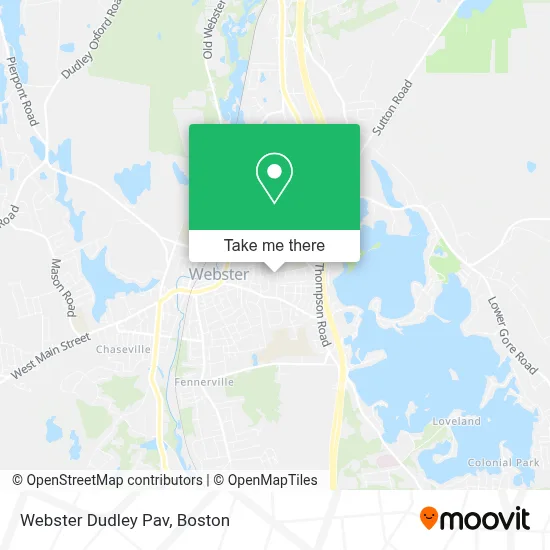 Webster Dudley Pav map