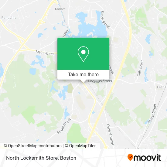 North Locksmith Store map