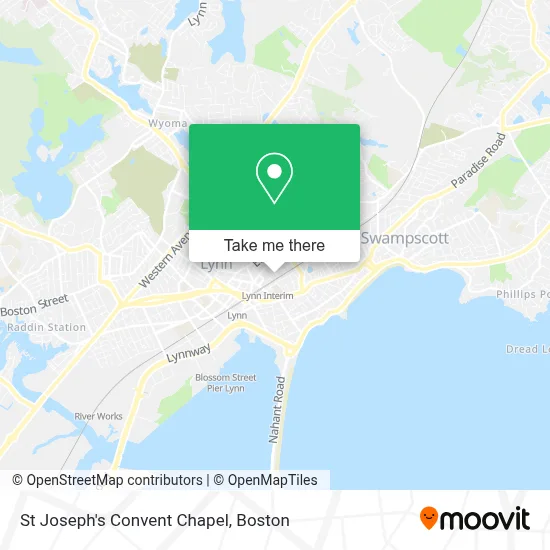 St Joseph's Convent Chapel map