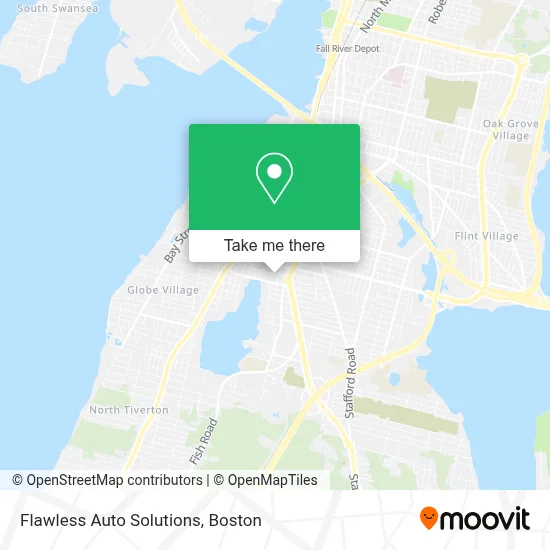 Flawless Auto Solutions map