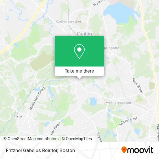 Fritznel Gabelus Realtor map