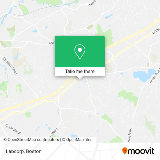 Labcorp map