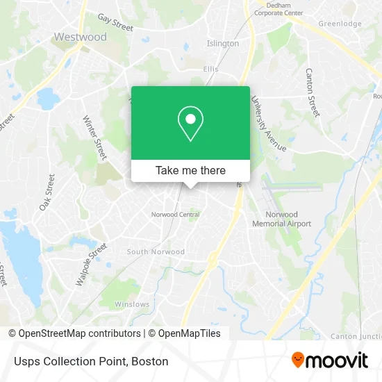 Usps Collection Point map