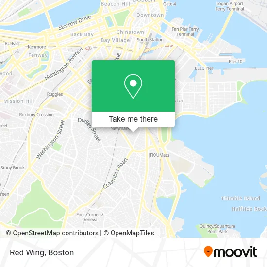 Red Wing map