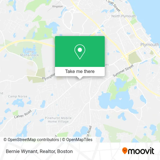 Bernie Wynant, Realtor map