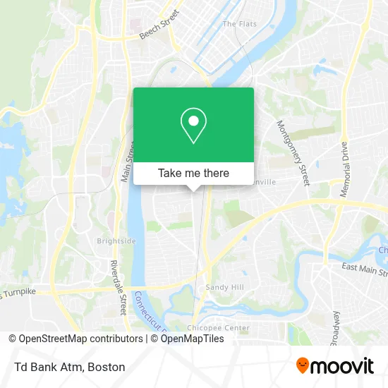 Td Bank Atm map
