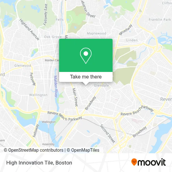 High Innovation Tile map