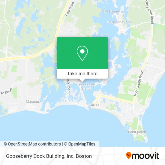 Gooseberry Dock Building, Inc map