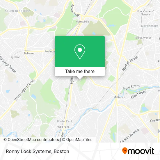 Ronny Lock Systems map