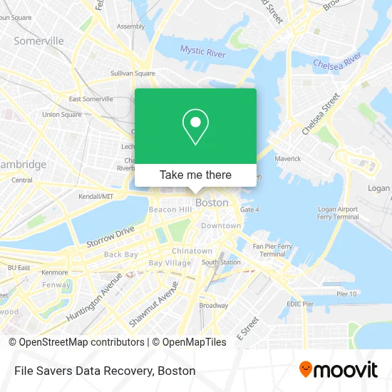 File Savers Data Recovery map