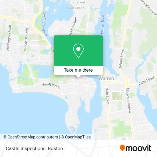 Castle Inspections map