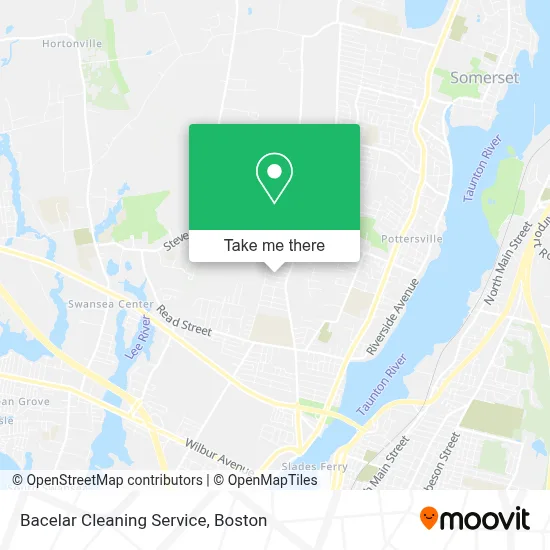 Bacelar Cleaning Service map