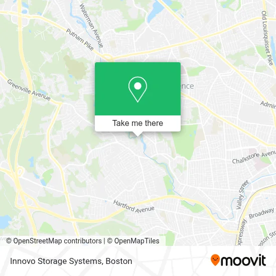 Innovo Storage Systems map