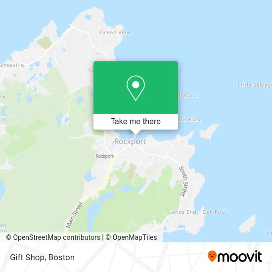Gift Shop map