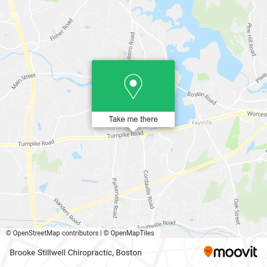 Brooke Stillwell Chiropractic map