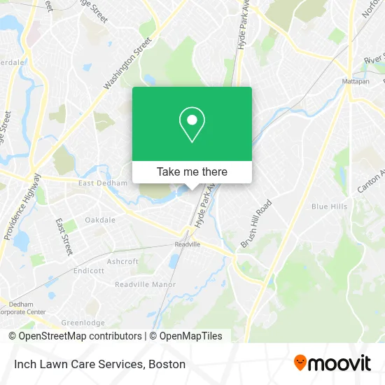 Inch Lawn Care Services map
