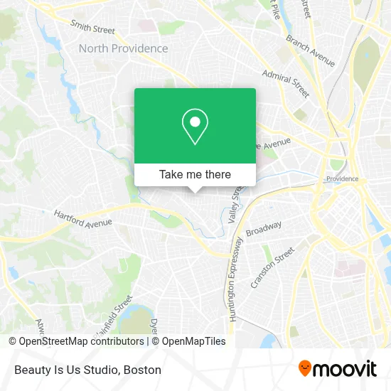 Beauty Is Us Studio map
