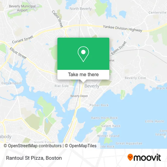 Rantoul St  Pizza map
