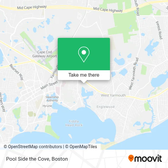 Pool Side the Cove map