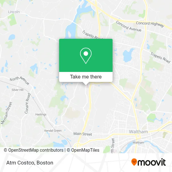 Atm Costco map