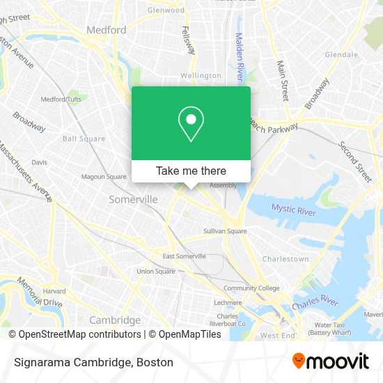 Signarama Cambridge map