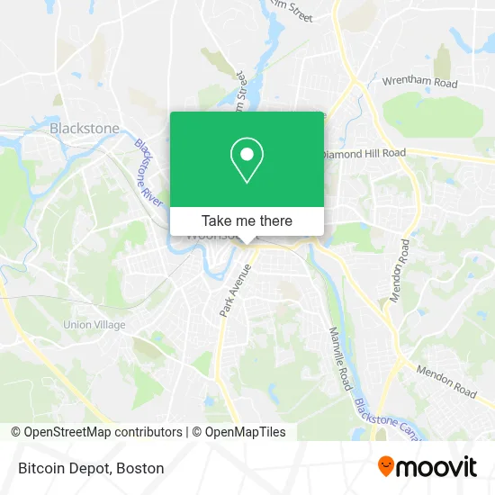 Bitcoin Depot map