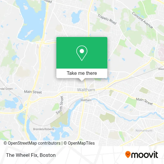 The Wheel Fix map