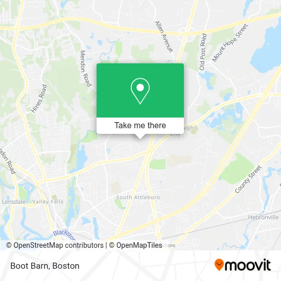 Boot Barn map