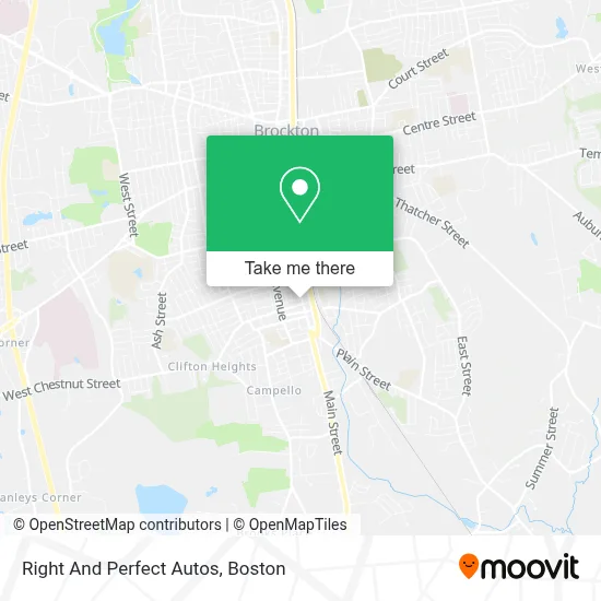 Right And Perfect Autos map