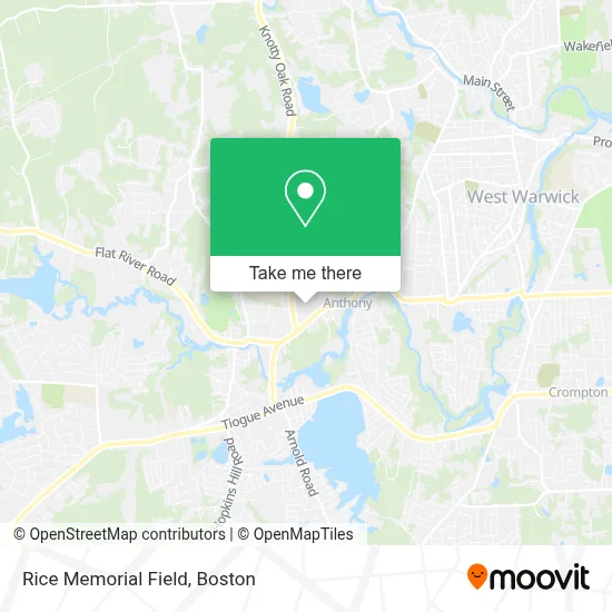 Rice Memorial Field map