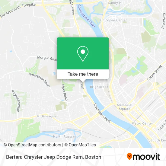 Bertera Chrysler Jeep Dodge Ram map