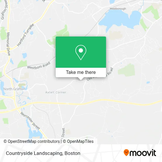 Countryside Landscaping map