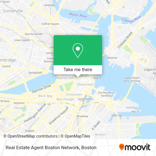 Real Estate Agent Boston Network map