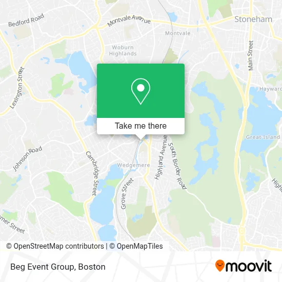 Beg Event Group map
