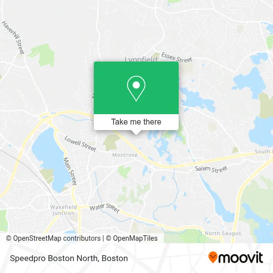 Speedpro Boston North map