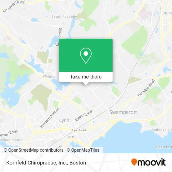 Kornfeld Chiropractic, Inc. map