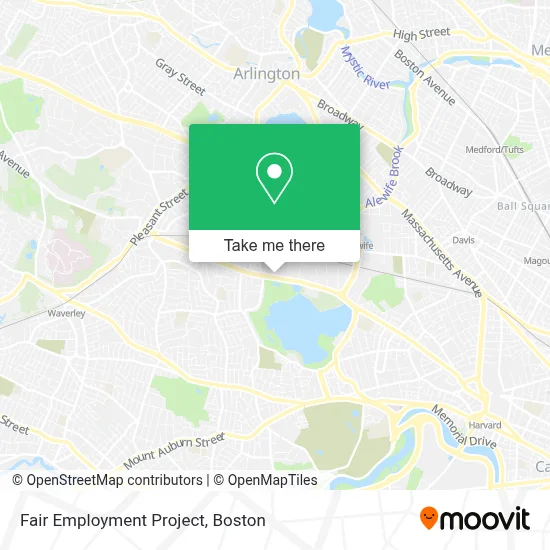 Fair Employment Project map