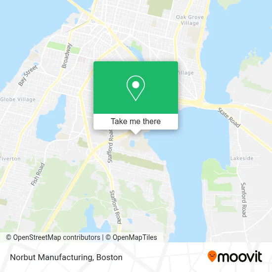 Norbut Manufacturing map