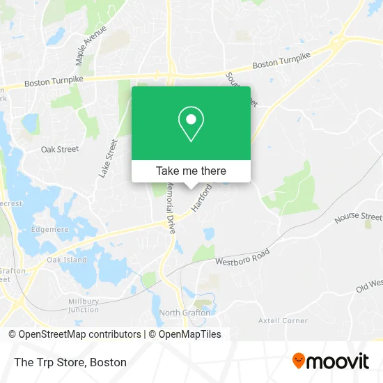 The Trp Store map