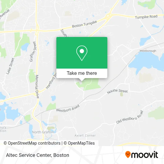 Altec Service Center map