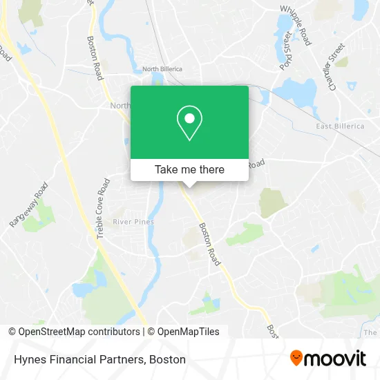 Hynes Financial Partners map