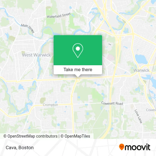 Cava map
