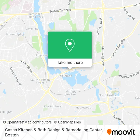 Cassa Kitchen & Bath Design & Remodeling Center map