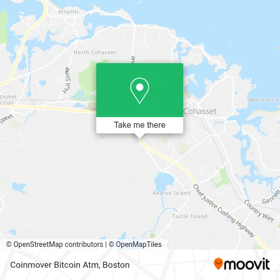 Coinmover Bitcoin Atm map