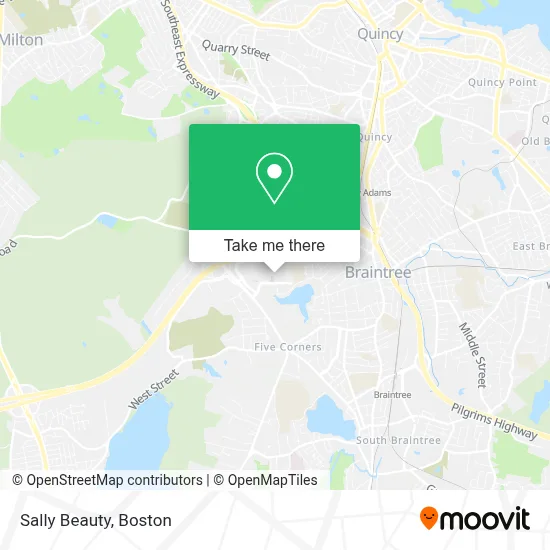 Sally Beauty map