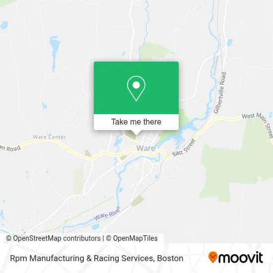 Rpm Manufacturing & Racing Services map
