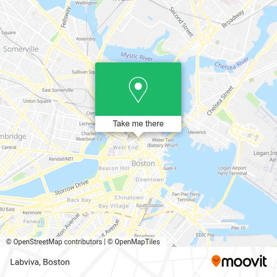 Labviva map