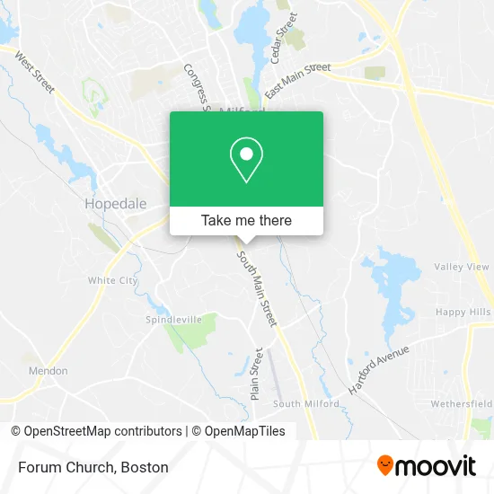 Forum Church map