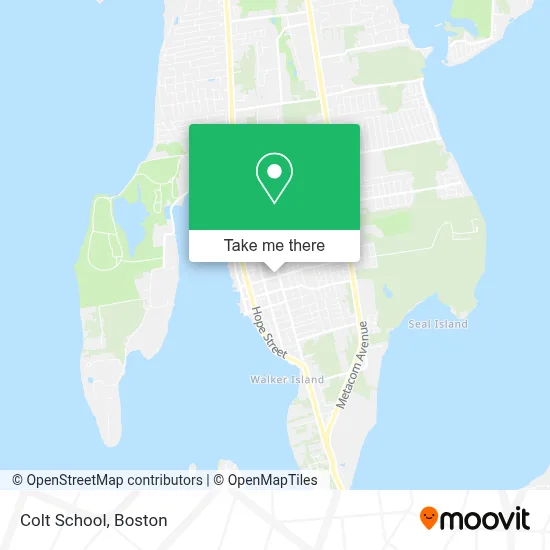 Colt School map