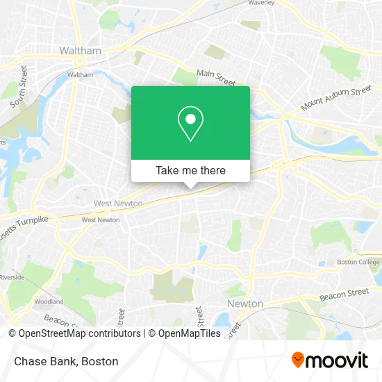 Chase Bank map